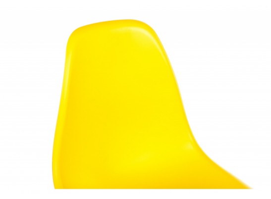Стул Eames PC-015 желтый ножки дерево