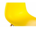 Стул Eames PC-015 желтый ножки дерево
