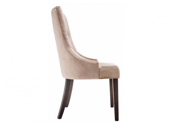Стул Elegance dark walnut / fabric beige