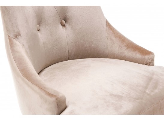 Стул Elegance dark walnut / fabric beige