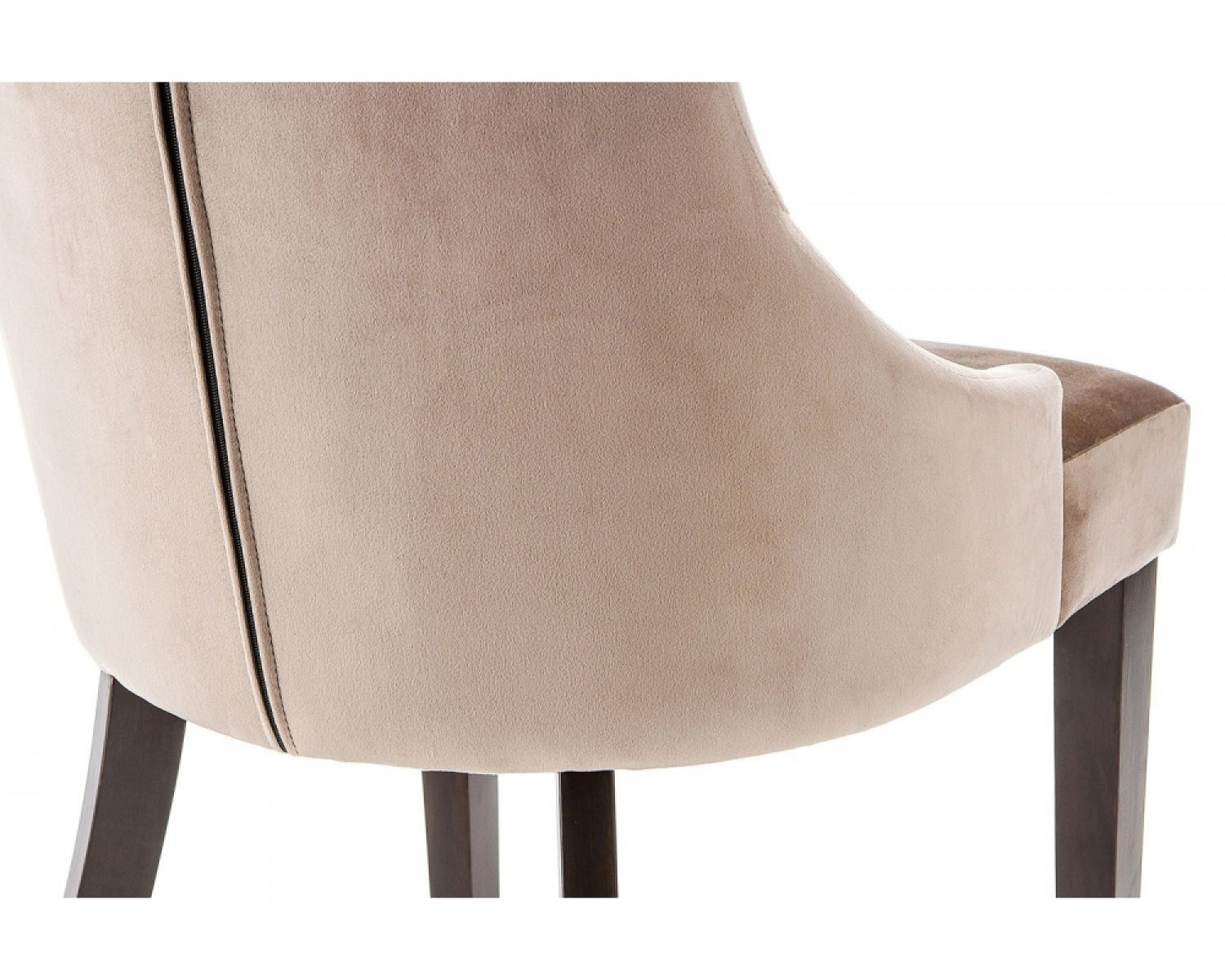 Стул Elegance dark walnut / fabric beige