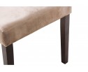 Стул Elegance dark walnut / fabric beige