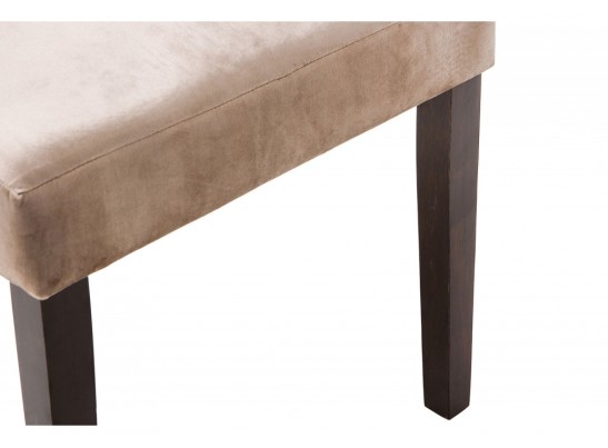 Стул Elegance dark walnut / fabric beige