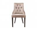 Стул Elegance dark walnut / fabric beige