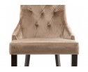 Стул Elegance dark walnut / fabric beige