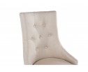 Стул Elegance dark walnut / fabric cream