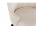 Стул Elegance dark walnut / fabric cream