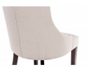 Стул Elegance dark walnut / fabric cream