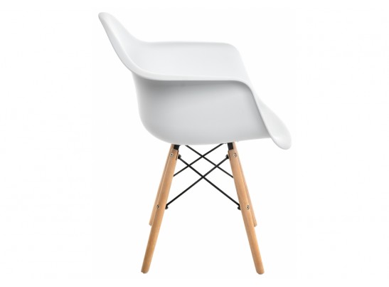 Обеденная группа Куиб white / wood