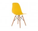 Пластиковый стул Eames PC-015 желтый