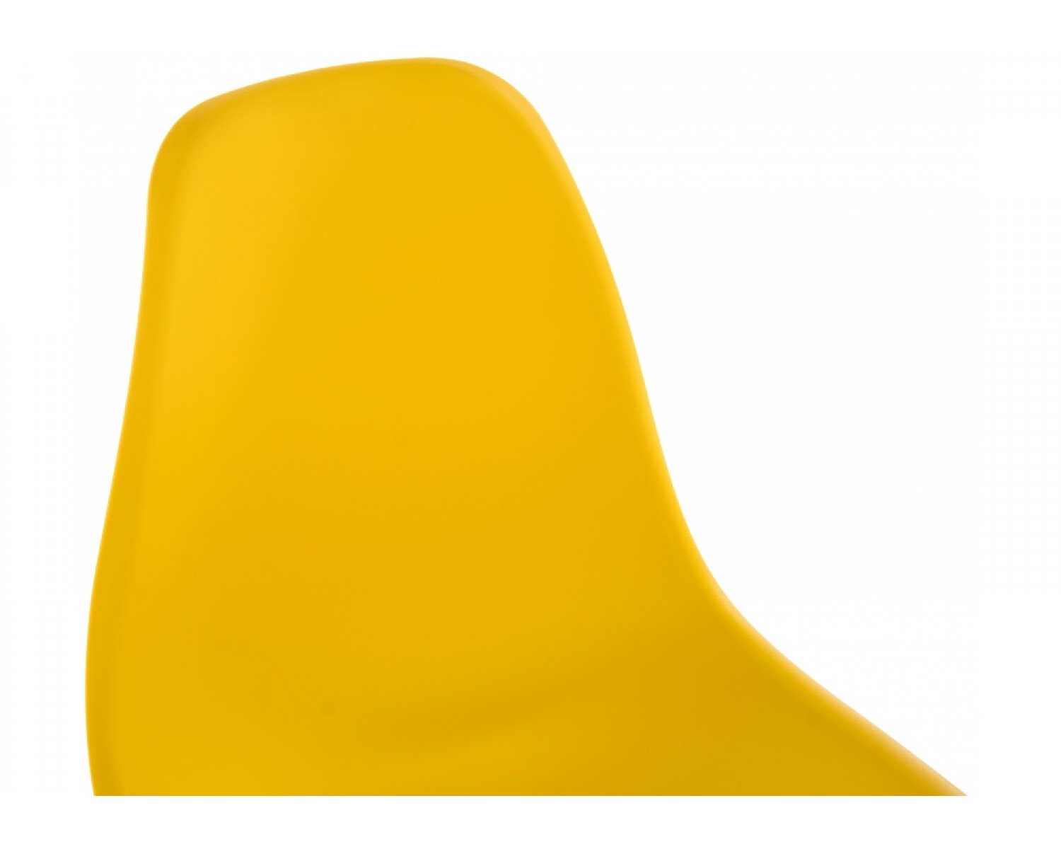 Пластиковый стул Eames PC-015 желтый