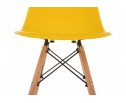 Пластиковый стул Eames PC-015 желтый
