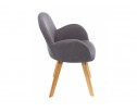 Стул Asia wooden legs / grey fabric