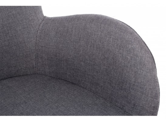 Стул Asia wooden legs / grey fabric