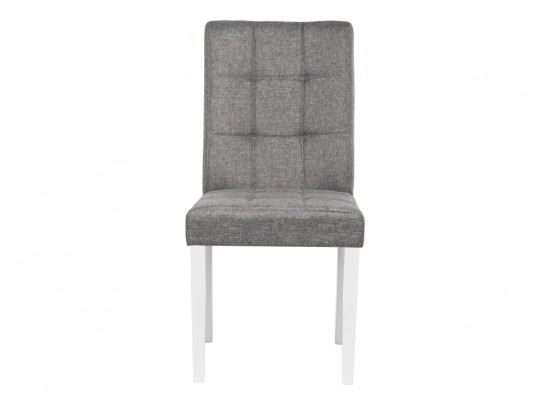 Стул Madina white / fabric pebble