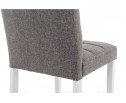 Стул Madina white / fabric pebble