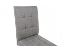 Стул Madina white / fabric pebble