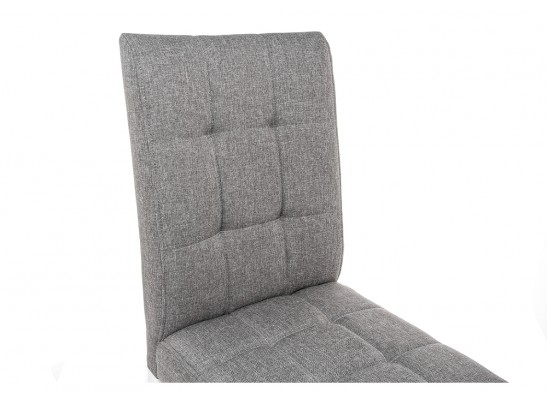 Стул Madina white / fabric pebble