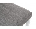 Стул Madina white / fabric pebble