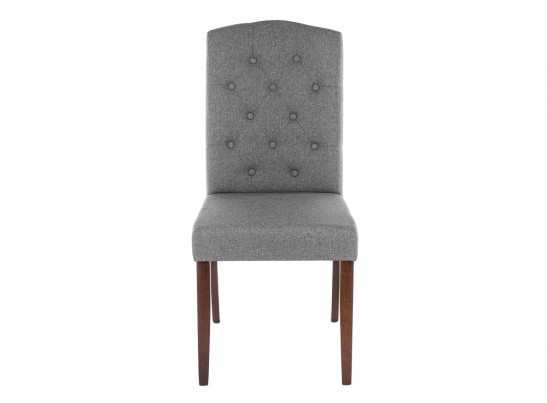 Стул Menson dark walnut / fabric grey