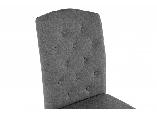 Стул Menson dark walnut / fabric grey