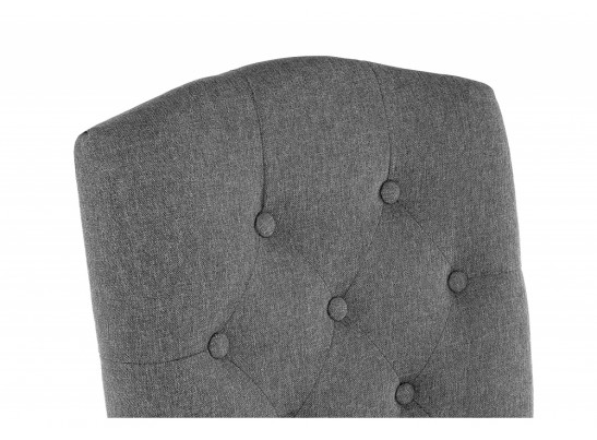 Стул Menson dark walnut / fabric grey