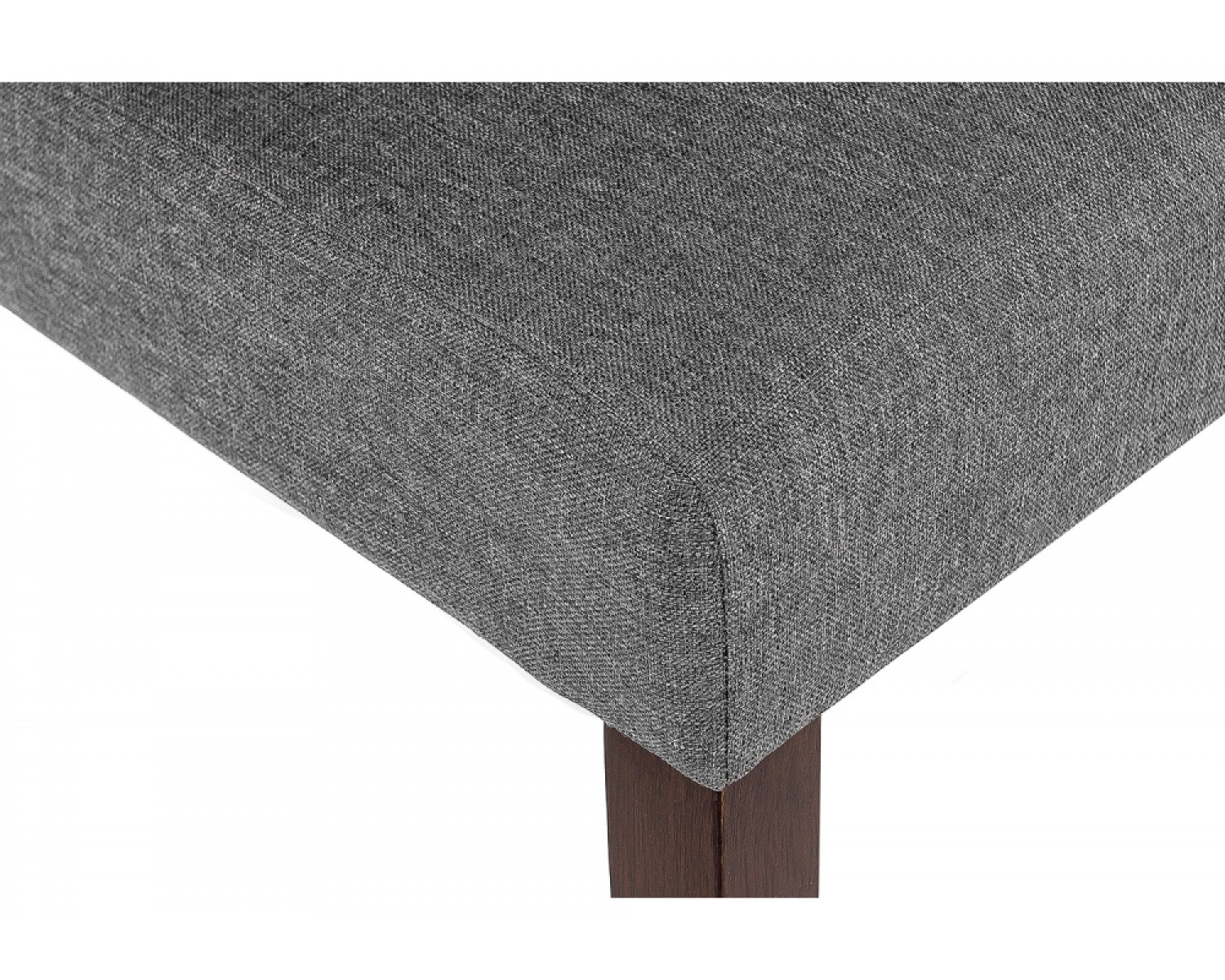 Стул Menson dark walnut / fabric grey