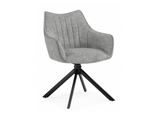 Стул на металлокаркасе Denever gray / black