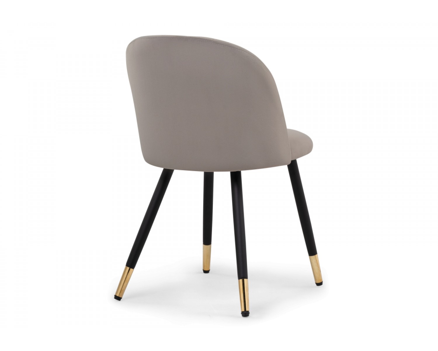 Стул на металлокаркасе Gabi latte / black / gold