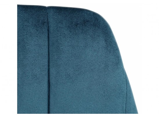 Стул на металлокаркасе SHT-ST29-C1/S37 морская глубина / золото