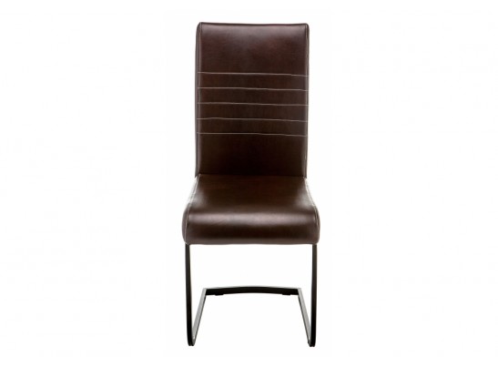 Стул Porte shiny brown