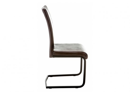 Стул Porte shiny brown