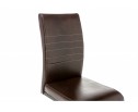 Стул Porte shiny brown