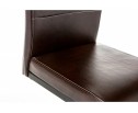 Стул Porte shiny brown
