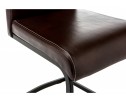 Стул Porte shiny brown