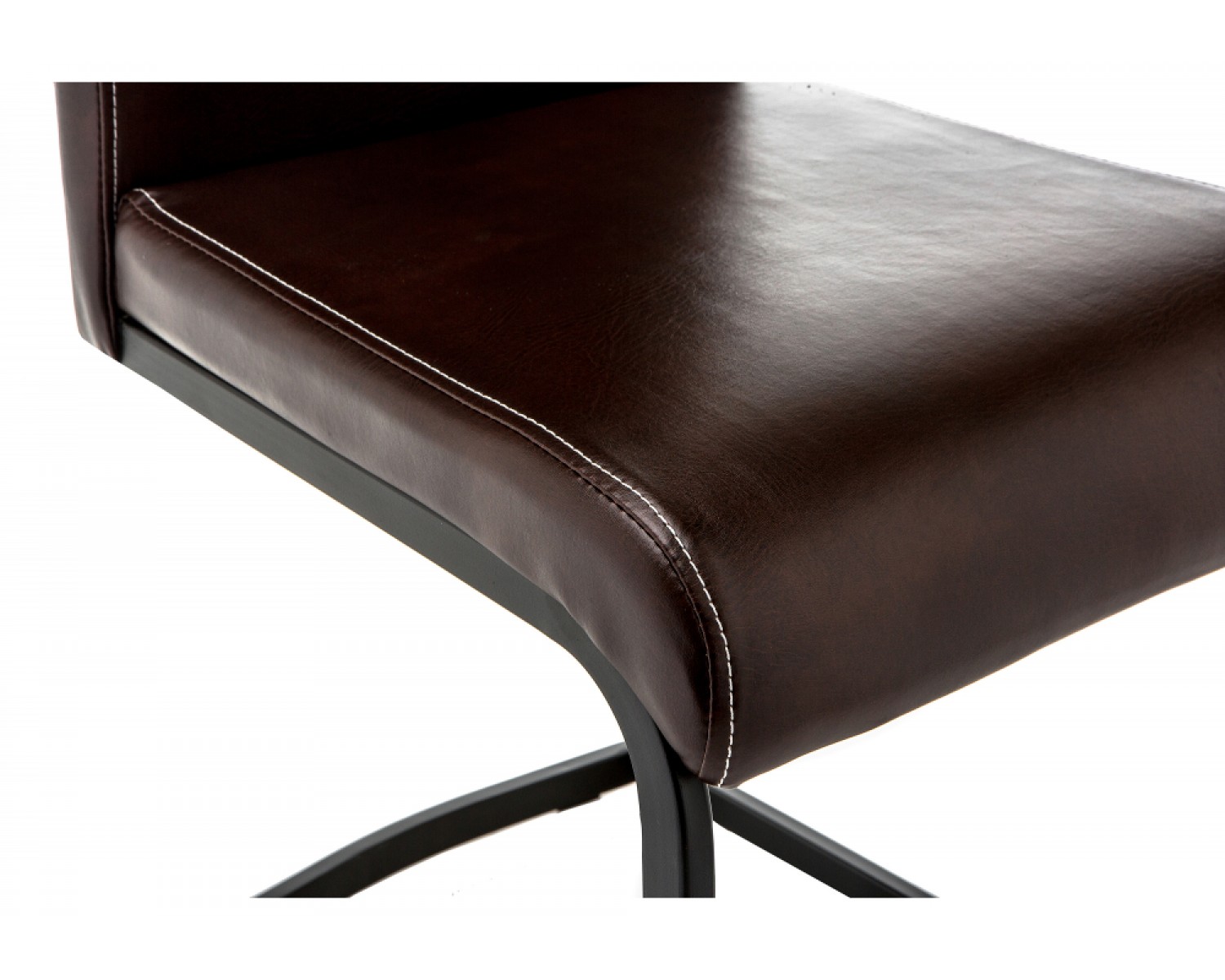 Стул Porte shiny brown