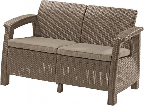Диван пластиковый Corfu love seat