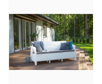 Диван пластиковый Corfu love seat max