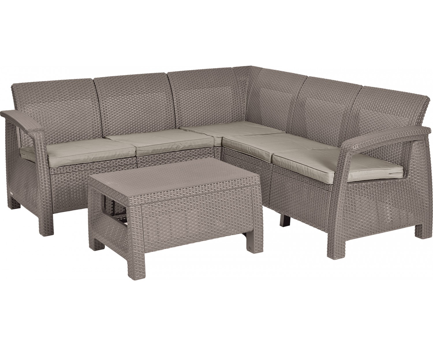 Угловой диван без столика Corfu Relax set
