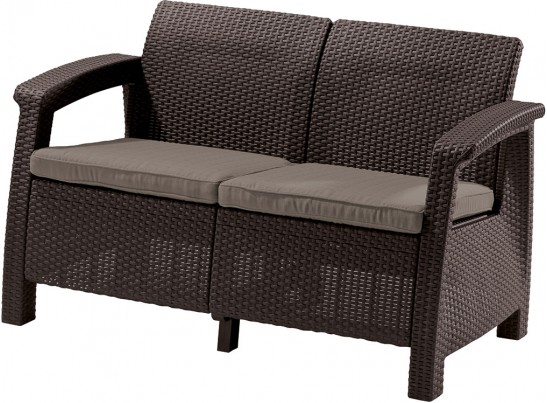 Диван пластиковый Corfu love seat