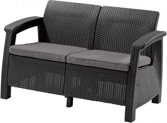 Диван пластиковый Corfu love seat