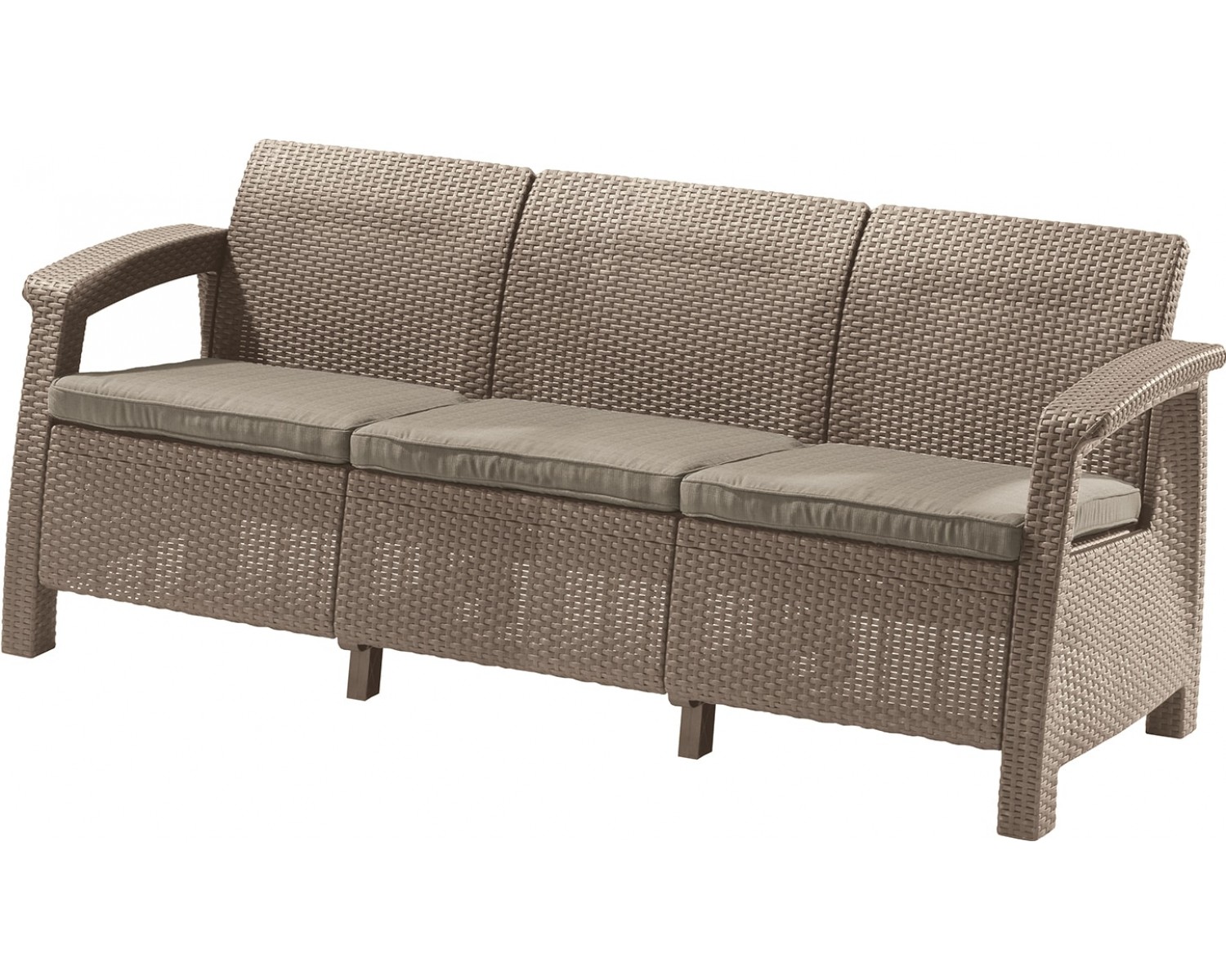 Диван пластиковый Corfu love seat max