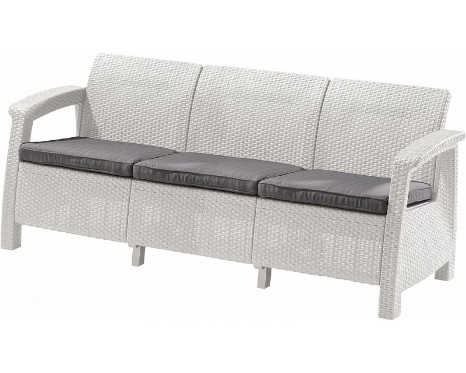 Диван пластиковый Corfu love seat max
