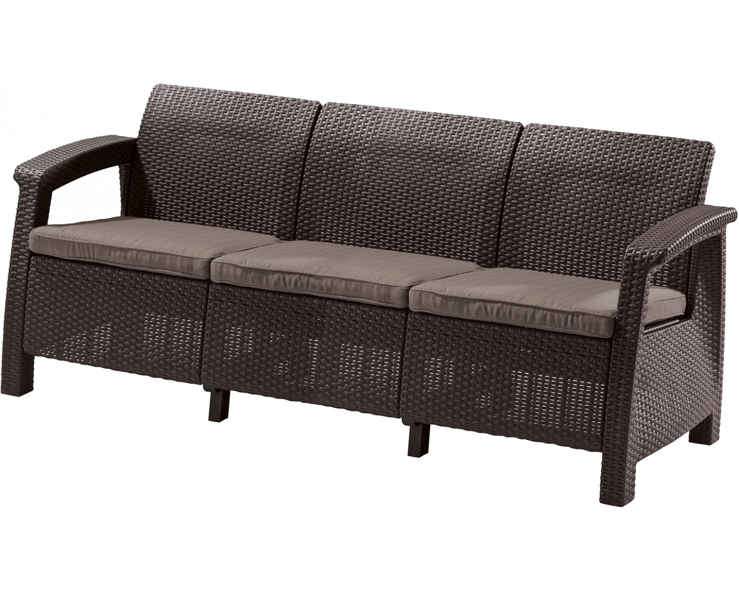 Диван пластиковый Corfu love seat max