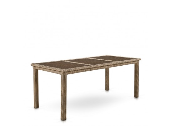 Комплект плетеной мебели T365/Y380B-W65 Light Brown (8+1)