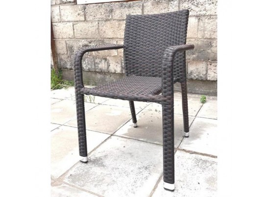 Стул плетеный из ротанга AFM-4030B Brown