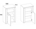 DOORSET, Тумба 1DN. Цвет ДУБ НАВАРРА