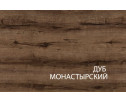 Полка навесная 1DN, JAGGER, цвет Дуб монастырский /Черный