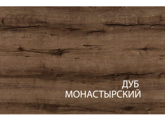 Кровать 160М с подъемником, JAGGER, цвет Дуб монастырский /Черный