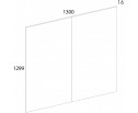 MODERN, Панель стеновая 130. Цвет ДУБ НАВАРРА